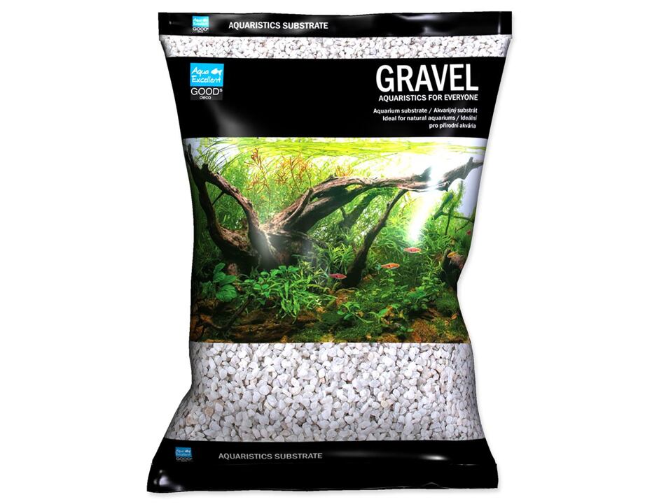 Drť AQUA EXCELLENT bílá 2-4 mm 3kg