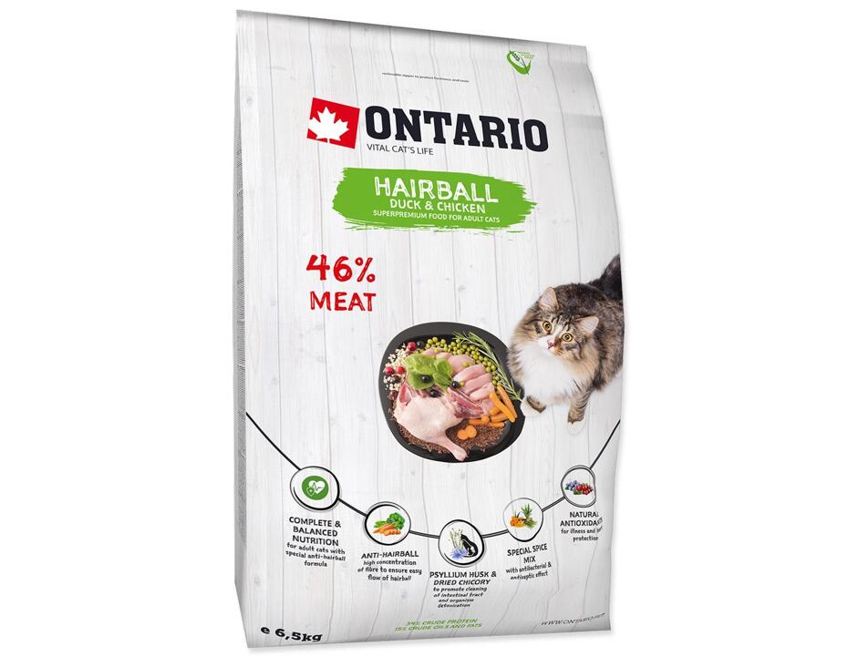 Ontario Cat Hairball 6,5 kg