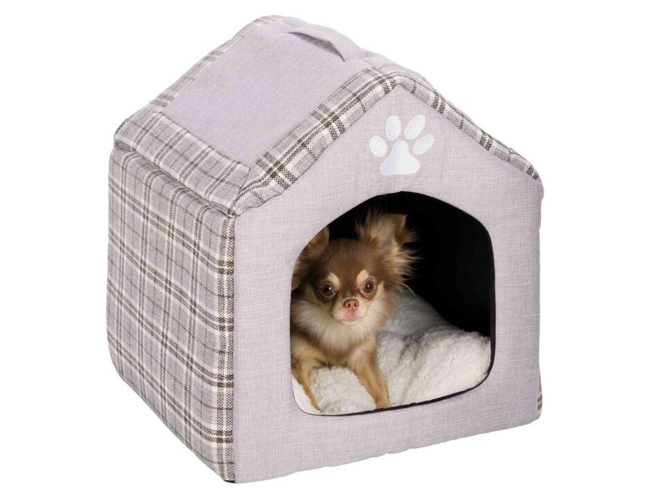 Trixie Domek SILAS 40 x 45 x 40 cm šedo/krémový