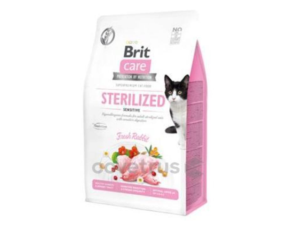 BRIT CARE CAT GF STERILIZED SENSITIVE 7kg