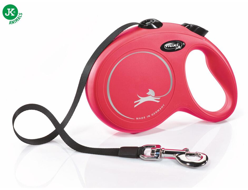 Flexi classic pásek L 5m/50kg - červená