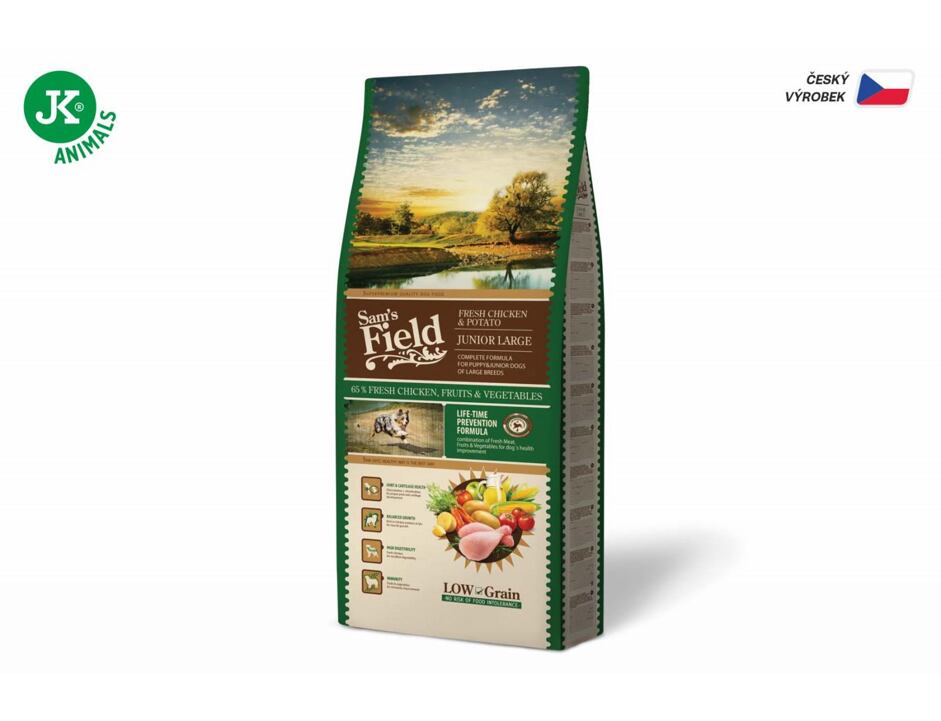 Sam's Field Junior Large Chicken & Potato 13 kg