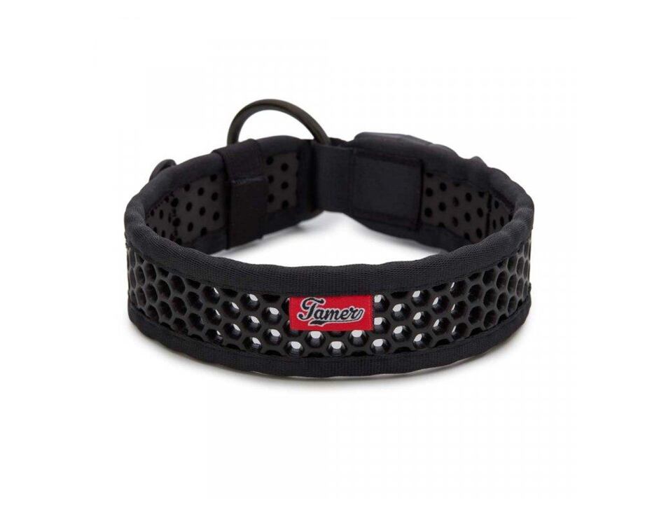 Obojek Tamer Softy - šíře 3,8 cm - 40-46 cm - černý
