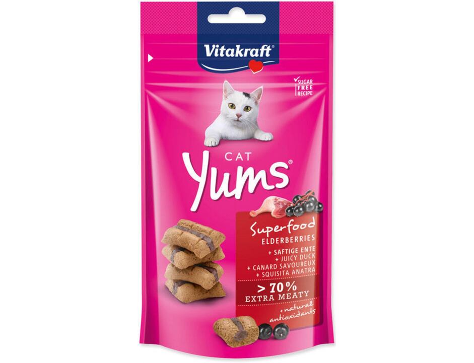 Vitakraft Cat Yums Superfood bezinky 40g