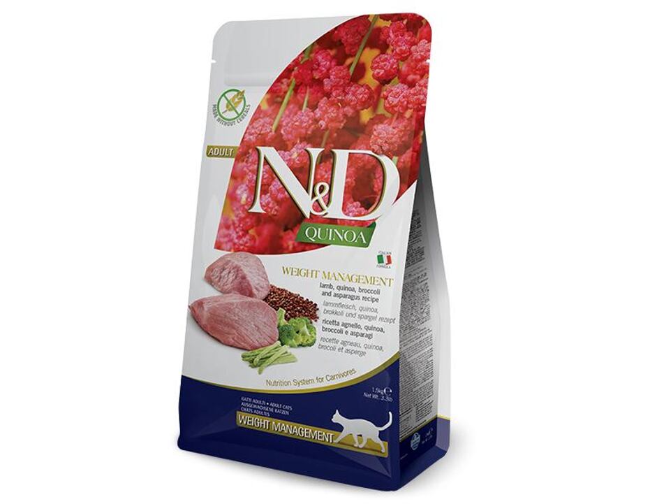 N&D Quinoa CAT Weight Management Lamb & Broccoli