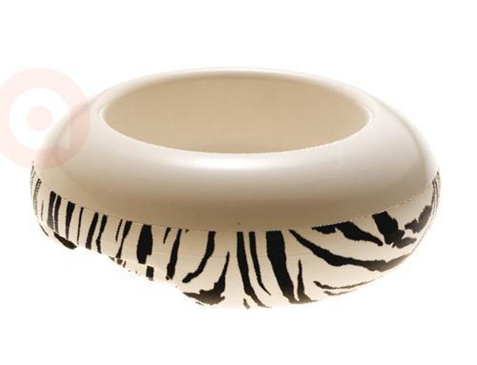 Miska plastová ET JUNGLE zebra 15,5 cm