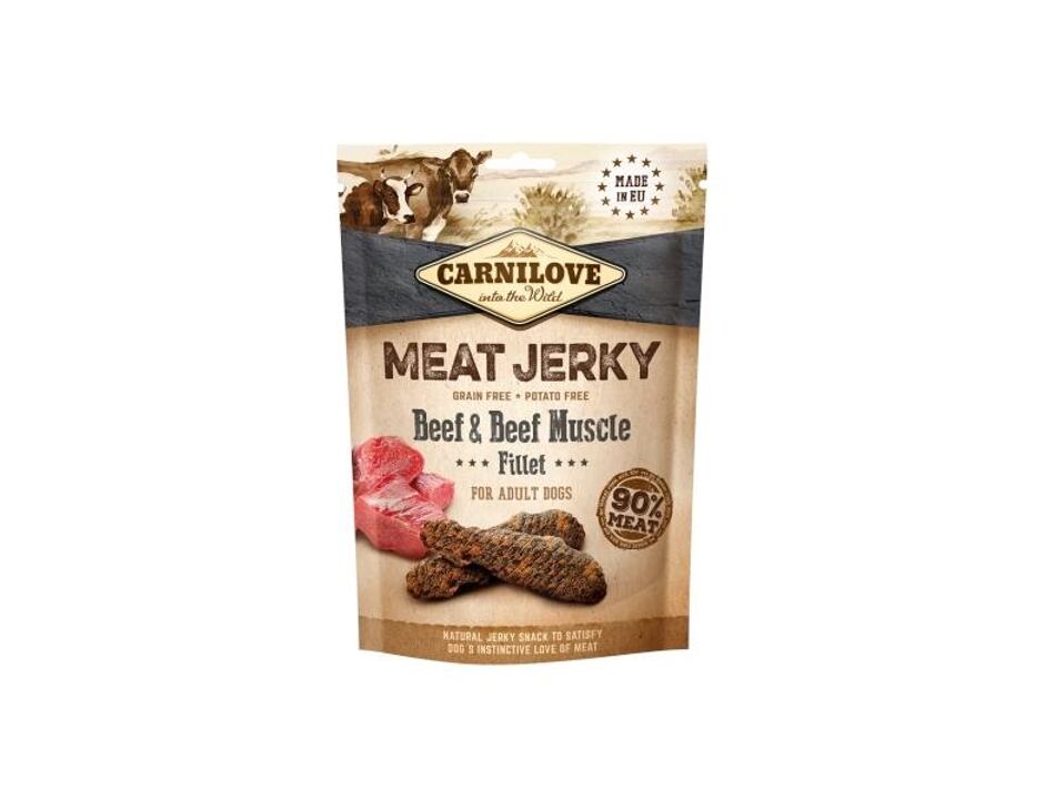 Carnilove Jerky Beef with Beef Muscle Fillet 100 g