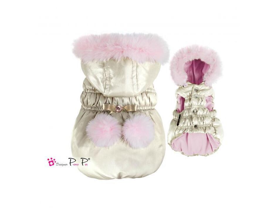 Vesta pro psy Posh Pretty Pet - krémová