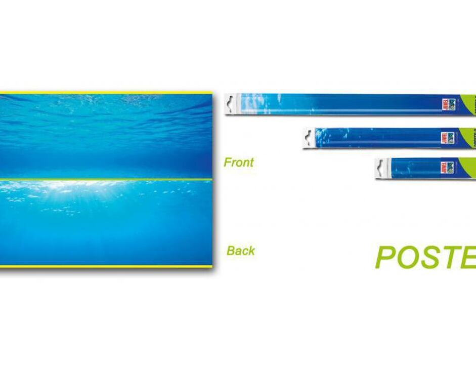 JUWEL POSTER BLAU 2XL, 150 x 60 CM