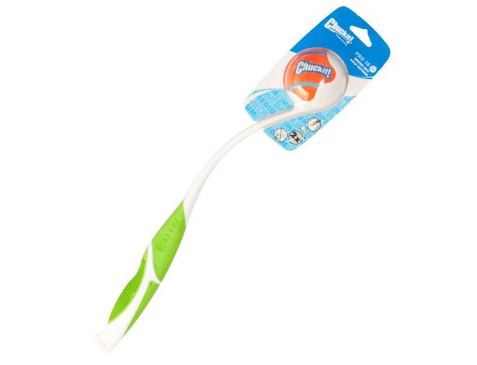 Házeč Chuckit 18M Pro - bílý se zelenou