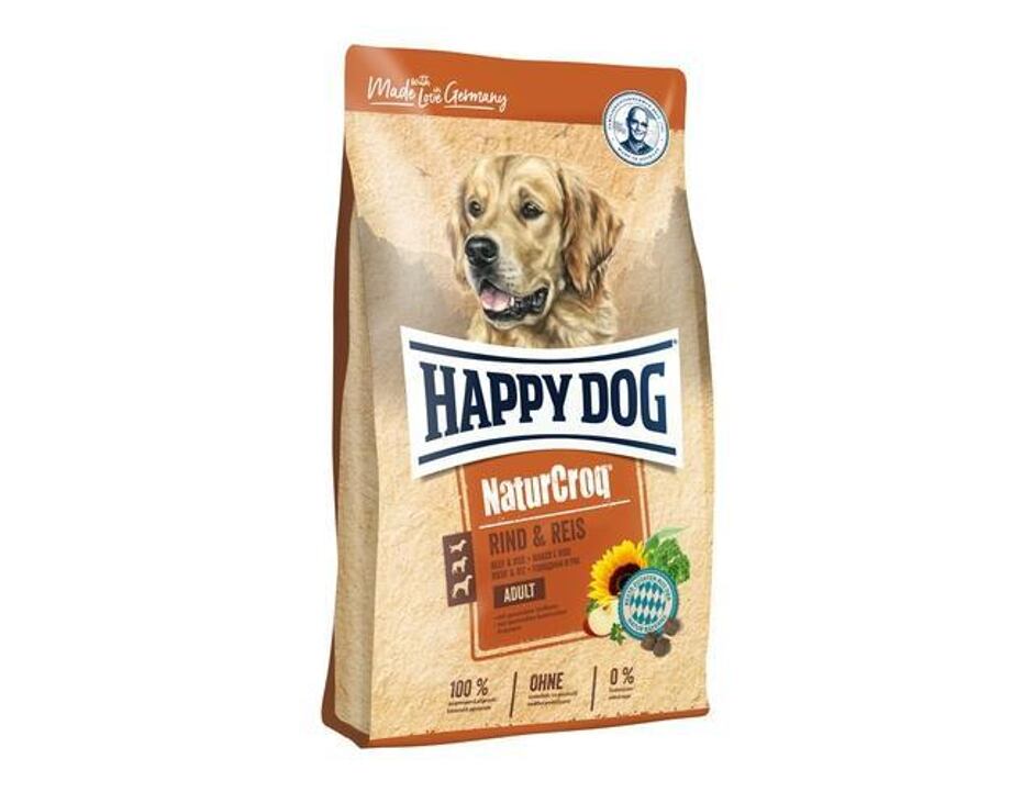 Happy Dog NaturCroq Rind & Reis