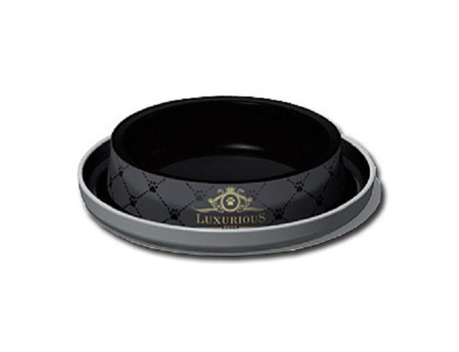 Miska LUXURIOUS Cat černá 0,21l