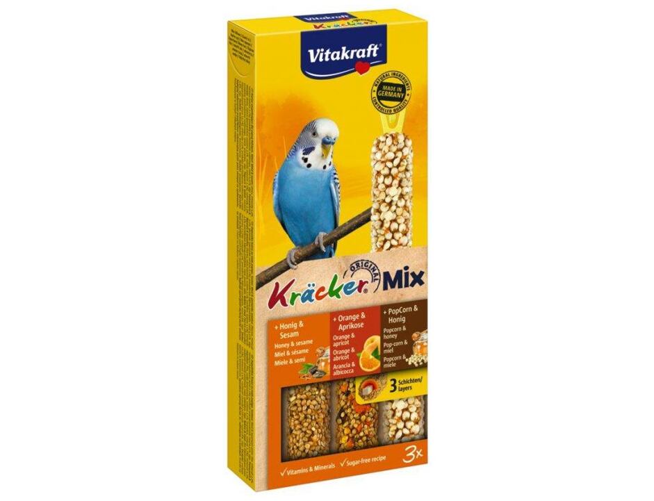 Kracker Fancy pomeranč andulka