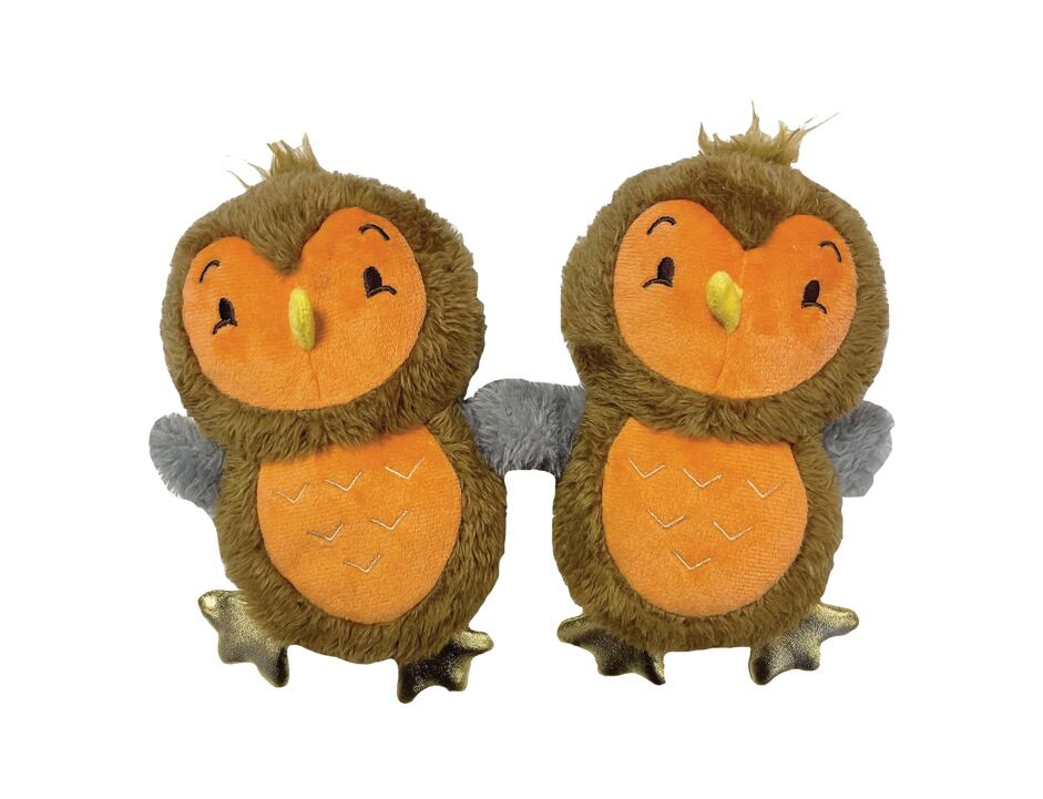 Hračka plyš Gemstone Forest Duo ptáci HP 17cm