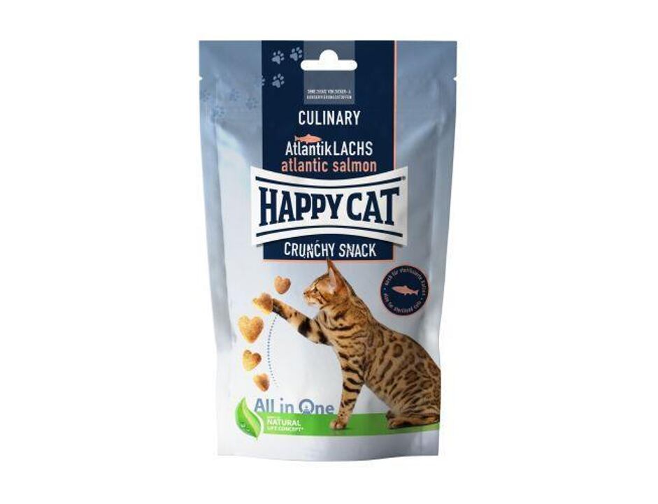 Happy Cat Crunchy Snack Atlantik-Lachs 70 g