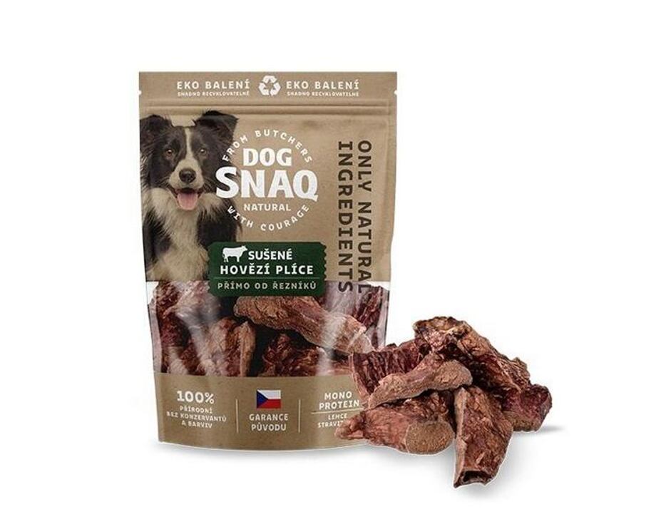 DOG SNAQ Hovězí plíce sušené 80g
