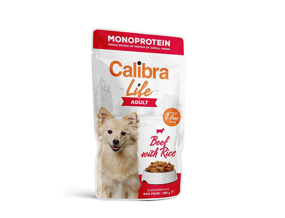 Calibra Dog Life Adult Beef 150g