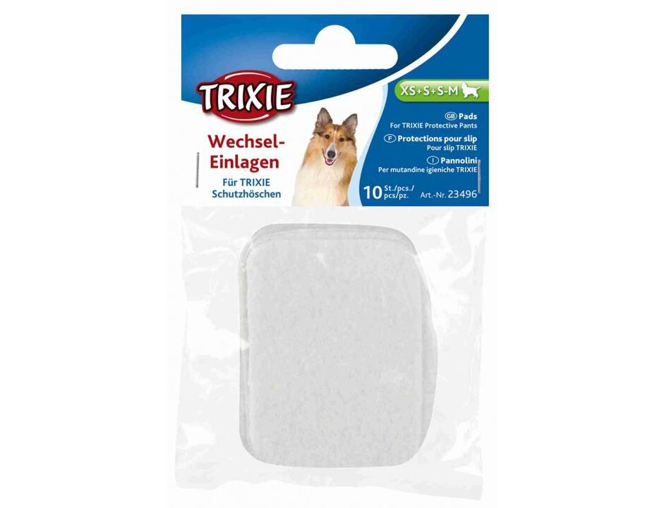 TRIXE Náhradní vložky 10 ks k háracím kalhotkám vel. XS,S,S-M
