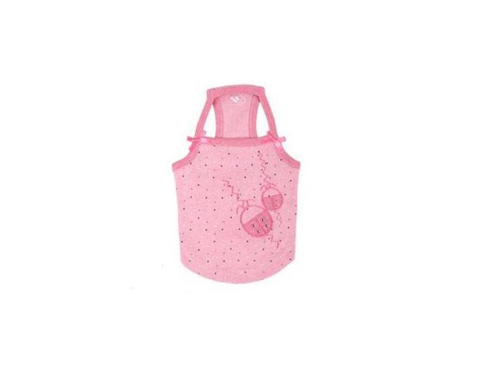 Pinkaholic Ladybug tričko - růžové