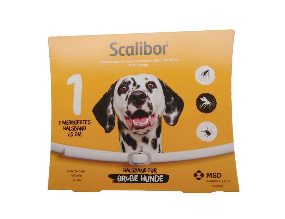 Scalibor antiparazitní obojek pro velké psy 65 cm