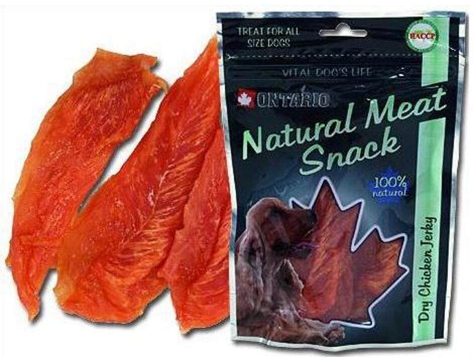 ONTARIO pochoutka Dry Chicken Jerky