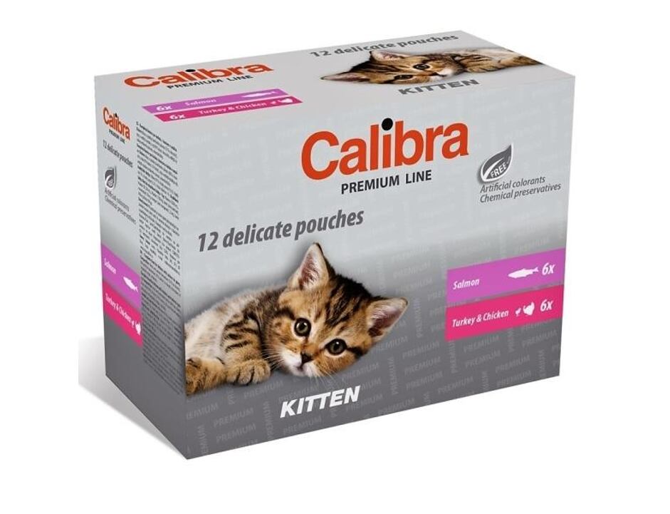 Calibra Cat Premium Kitten multipack 12x100 g