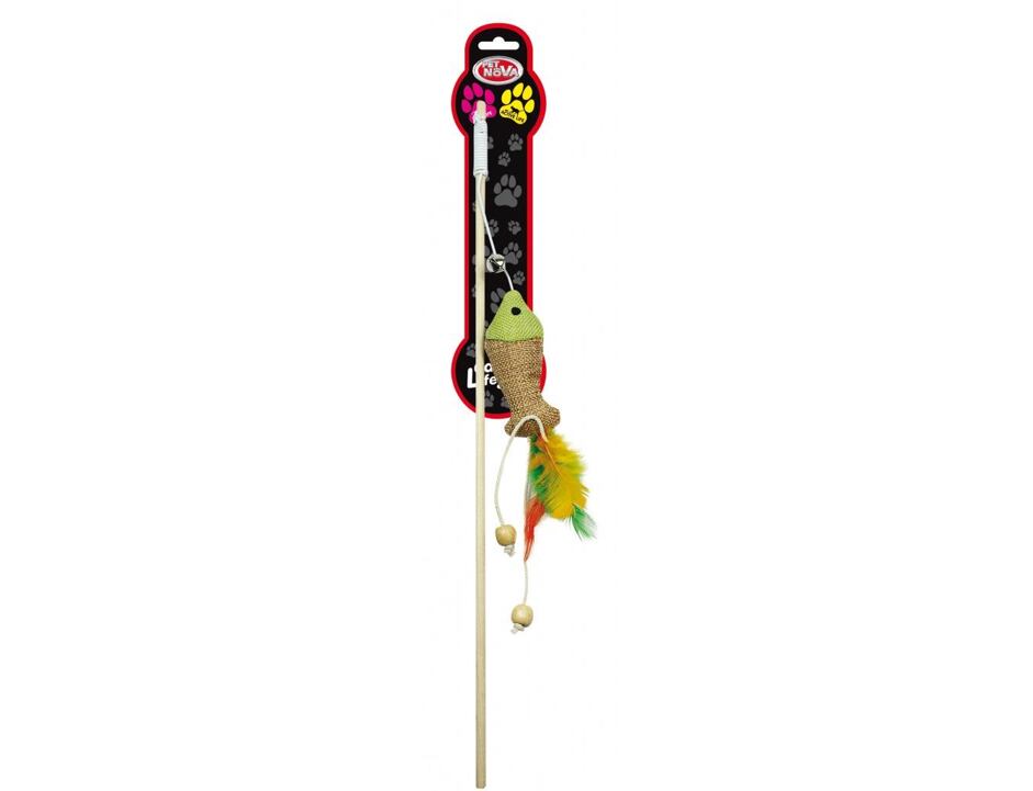 Pet Nova Rybka s peřím 40cm