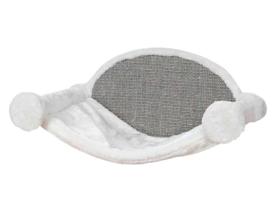 Škrábadlo na stěnu s lehátkem pro kočku 54 cm