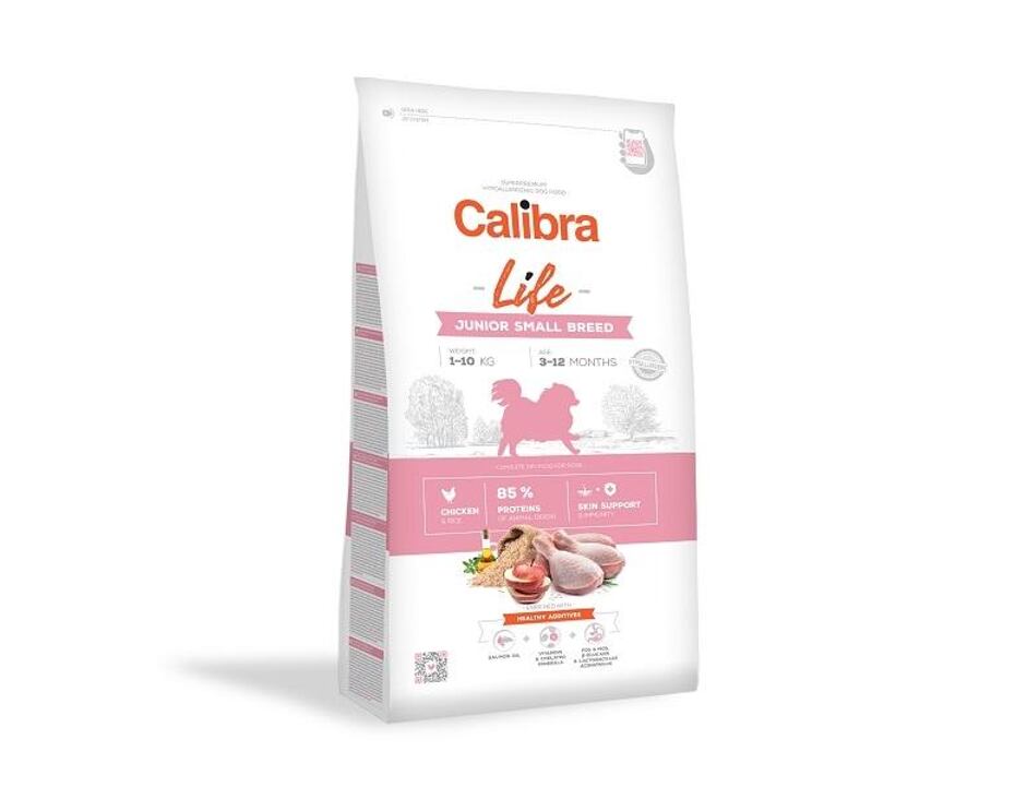 Calibra Dog Life Junior Small Breed Chicken 1,5 kg