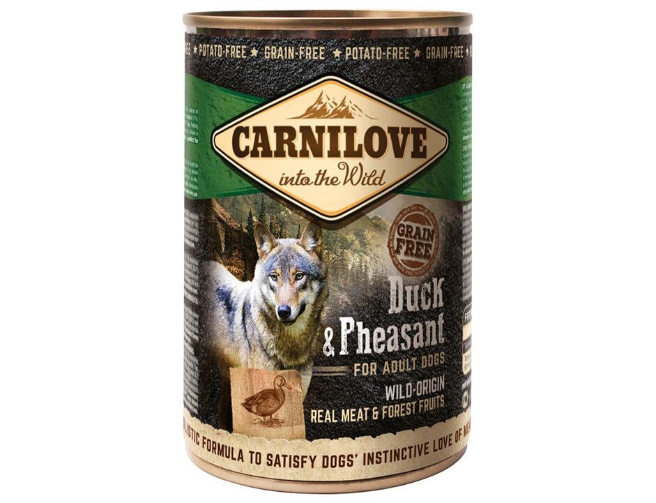 Carnilove Wild konz Meat Duck & Pheasant 400g