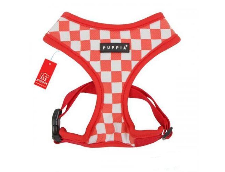 Puppia kšíry Grand Prix Harness A - červená