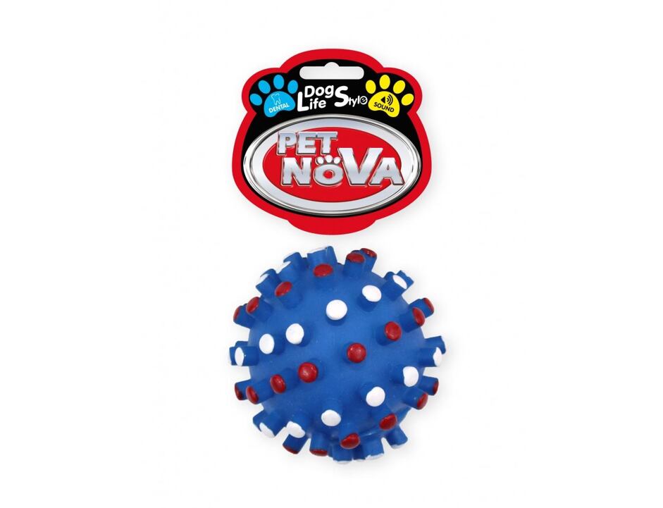 Pet Nova - Dentální míček modrý M