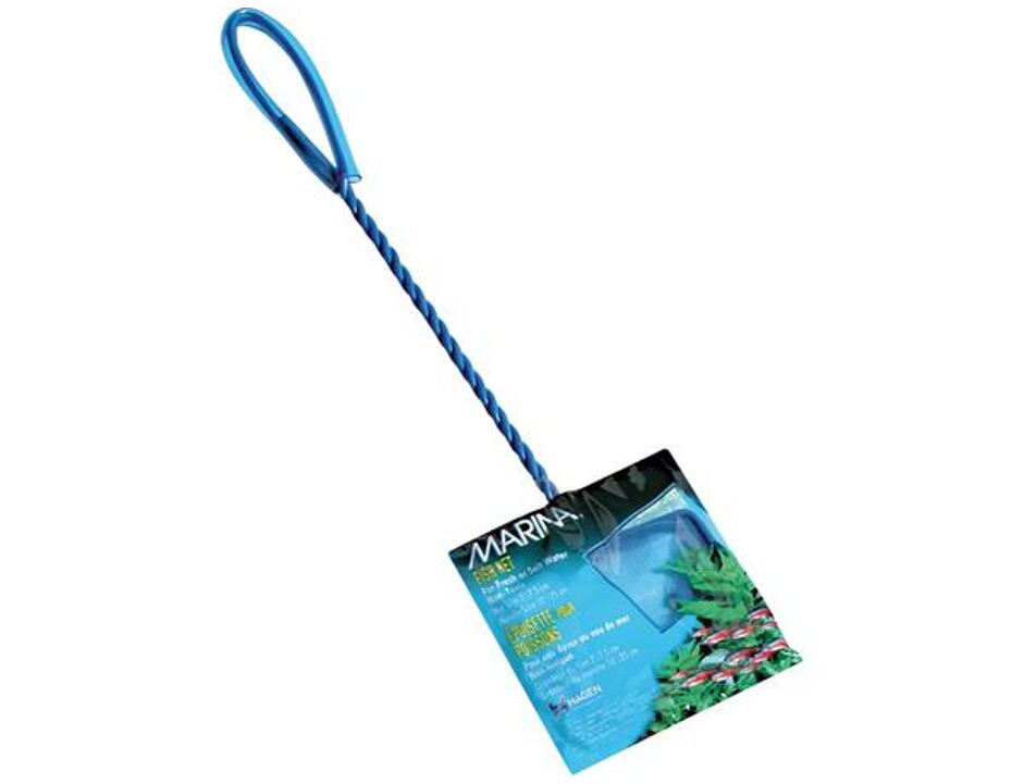 Síťka akvarijní modrá jemná 7,5 cm