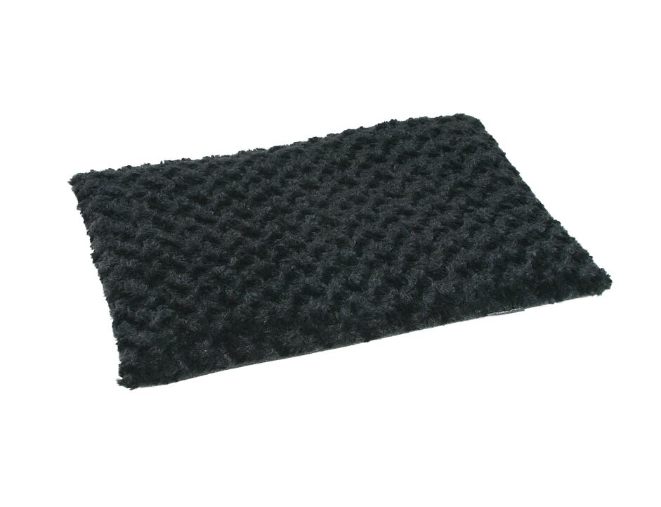 Podložka Fuzzy 50 x 75 cm černá