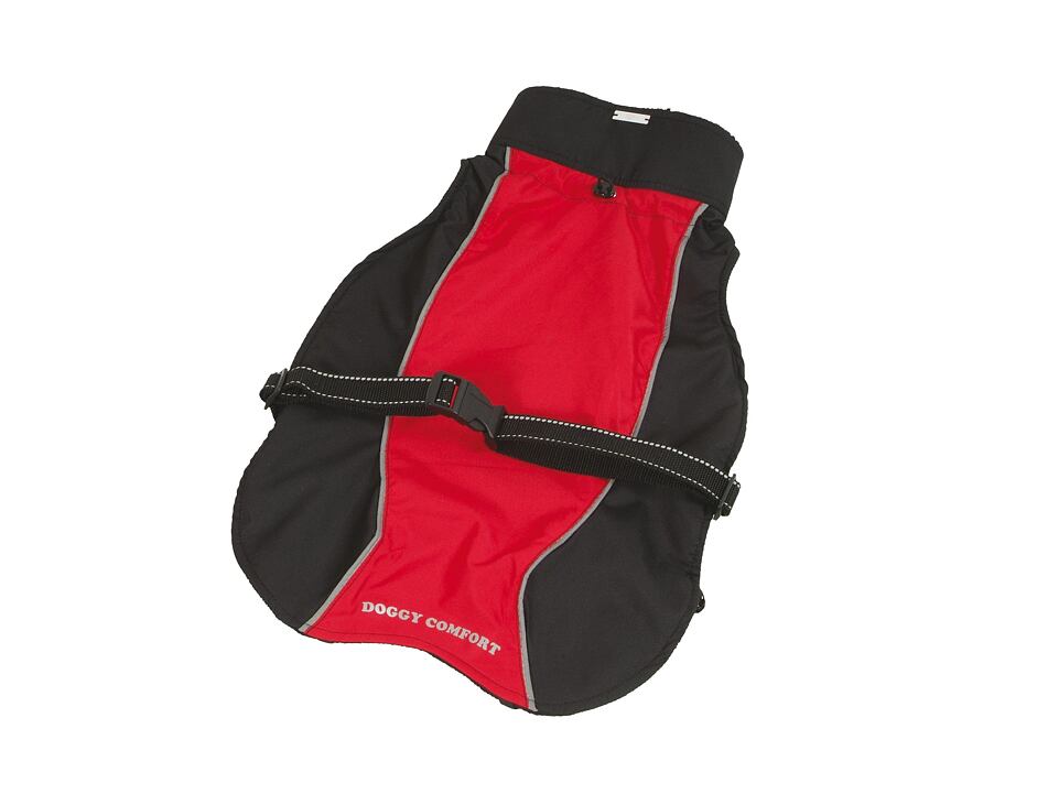 Pláštěnka Doggy Comfort BIG - červená 75 (XL1)
