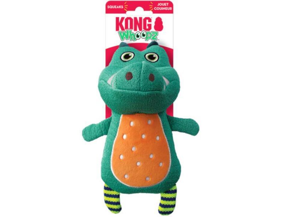 Hračka KONG Whoopz aligátor S