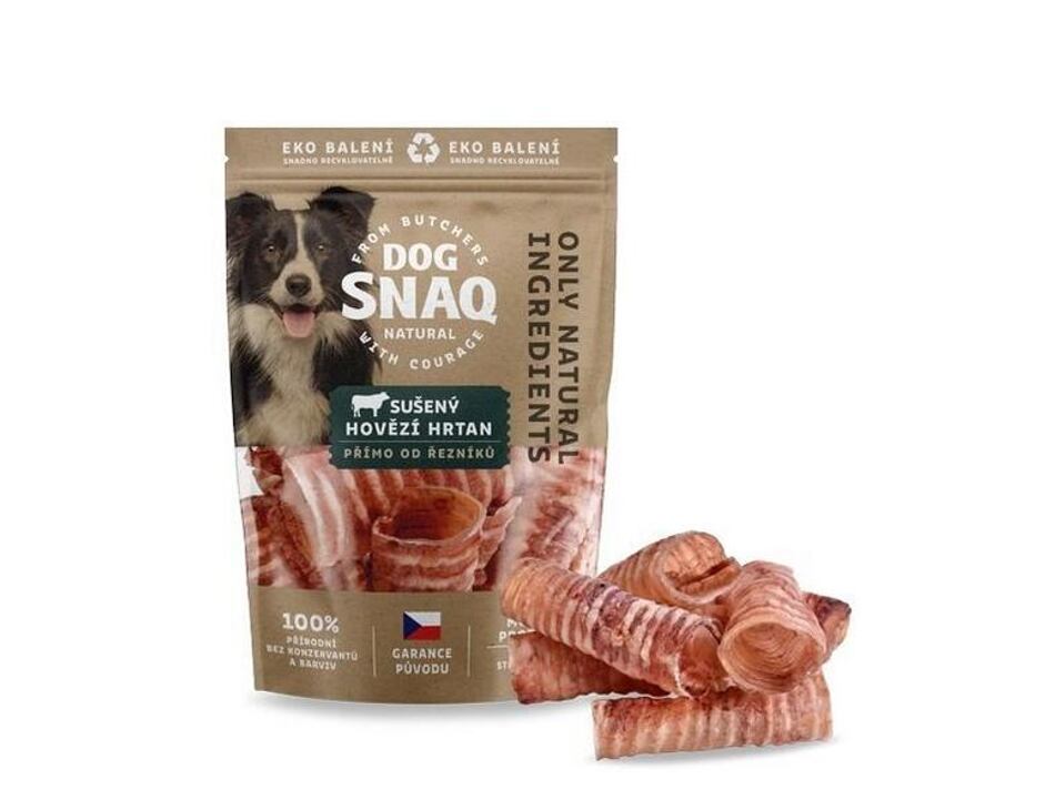DOG SNAQ Hovězí hrtan sušený 100 g