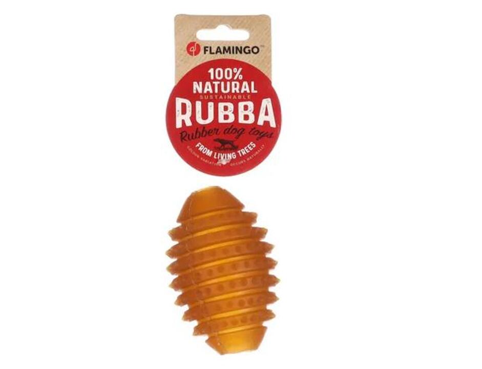 Flamingo Natural Rubba Rugby 10,5cm