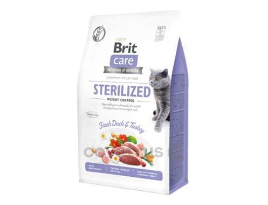 BRIT CARE CAT GF STERILISED WEIGHT CONTROL 2kg