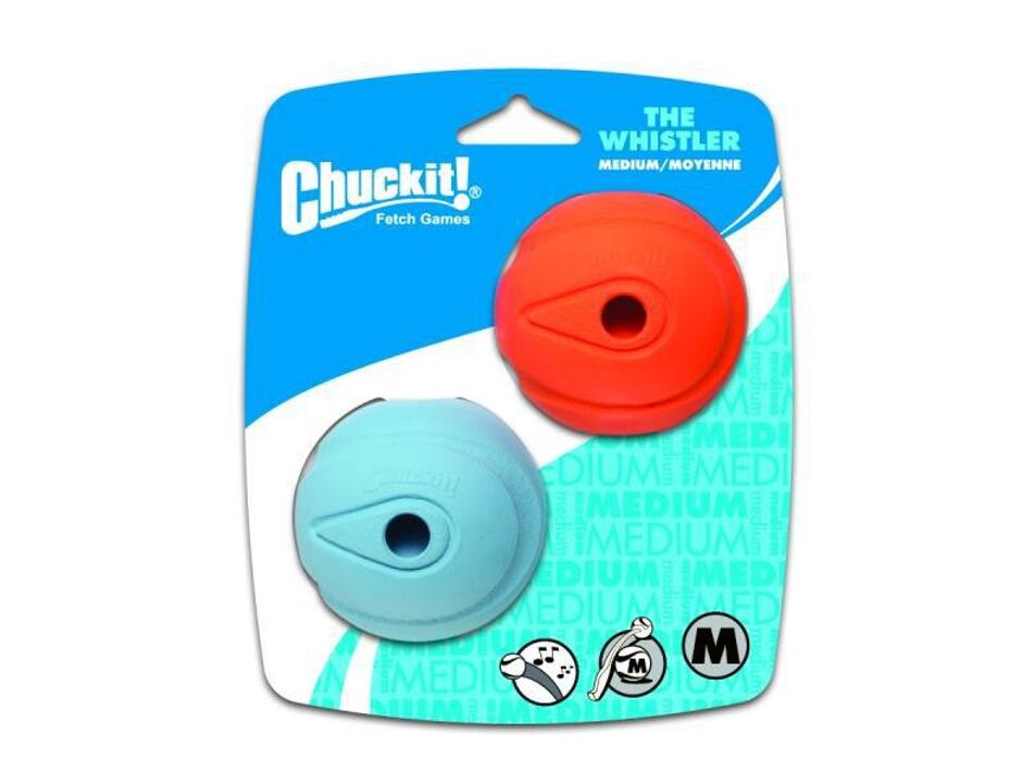 Chuckit míčky Whistler střední 6,5 cm - 2 ks