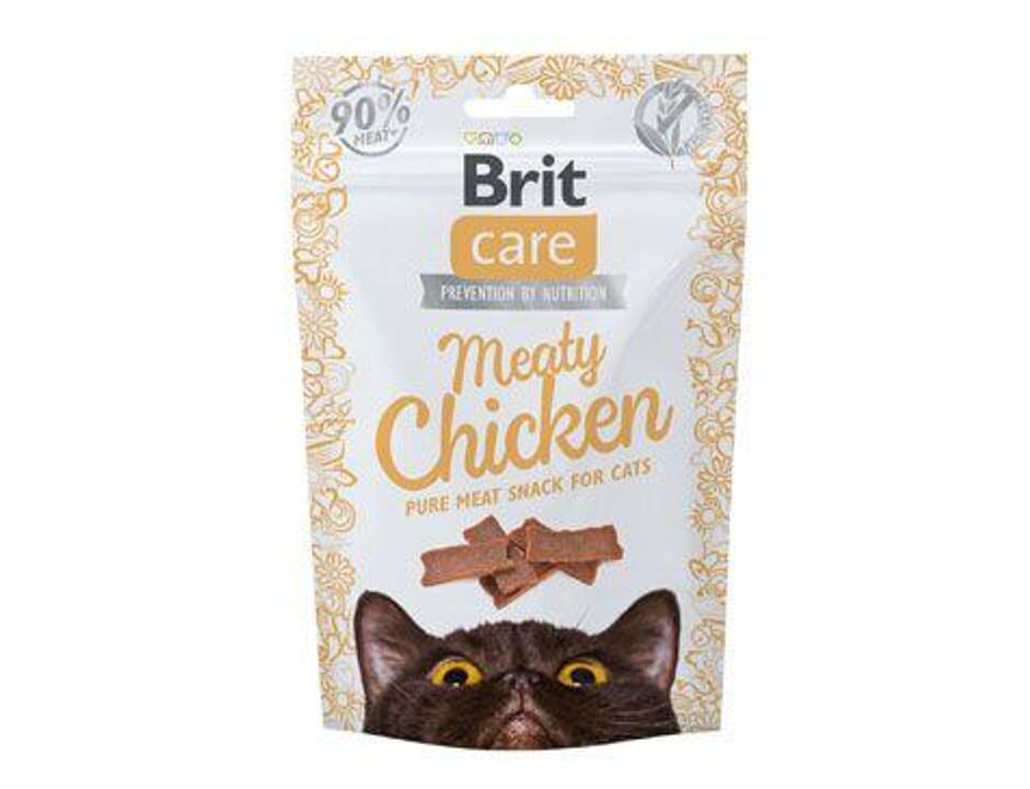 BRIT Care Cat Snack Meaty Chicken 50 g