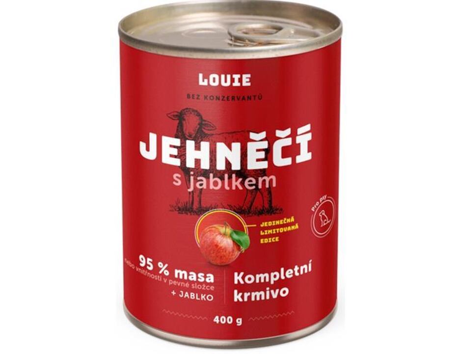 Louie Jehněčí s jablky 400 g