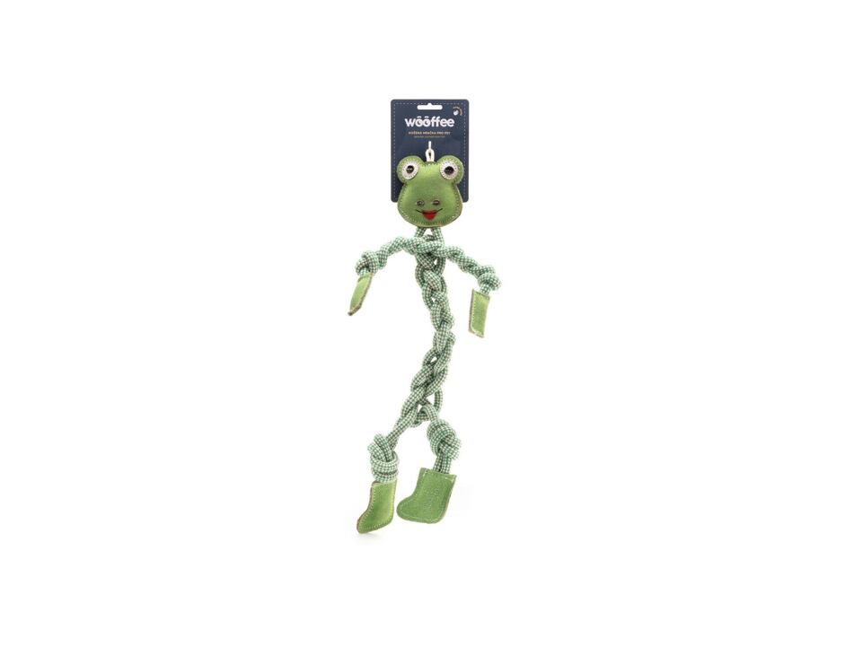 Wooffee Provazový dlouhán Žába 44cm