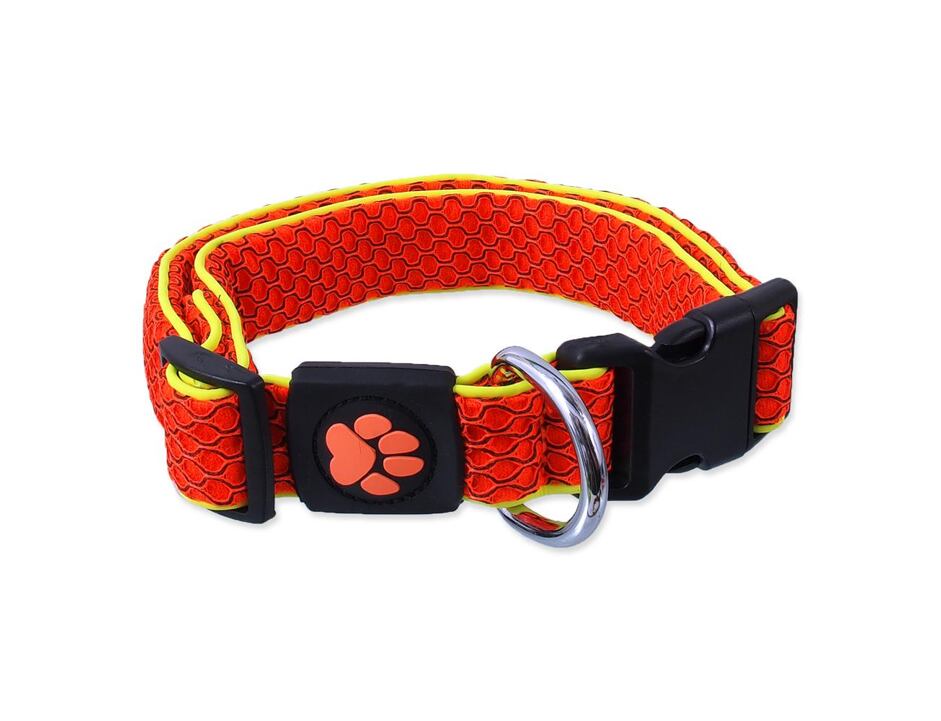 Obojek ACTIV DOG Mellow oranžový S