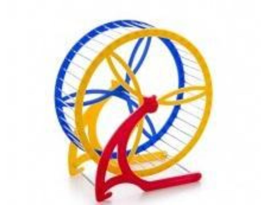 Kolotoč pro hlodavce plast 19 cm