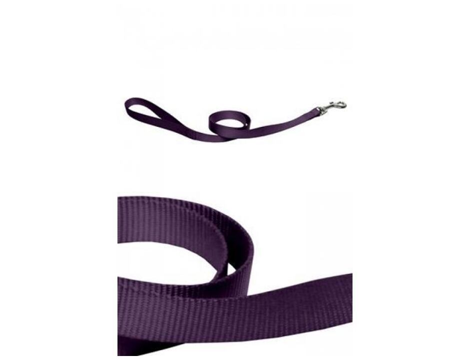 Papillon vodítko jednobarevné malé 1,2 m - fialové