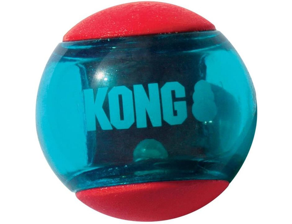 Hračka Squeezz Action míč S Kong 3 ks