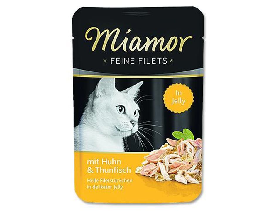 Kapsička MIAMOR Filet kuře + tuňák 100g