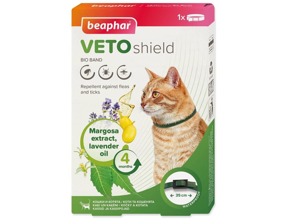 BEAPHAR Obojek antiparazitní Bio Band 35 cm
