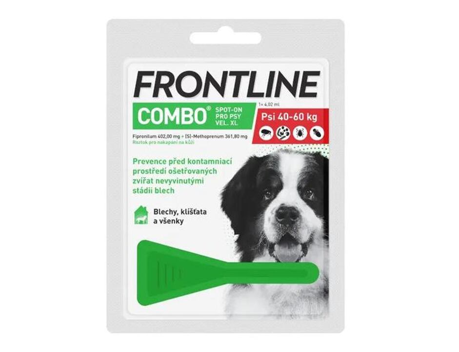 FRONTLINE Combo spot on dog XL (pro psy 40-60kg) ampule 1x 4.02ml